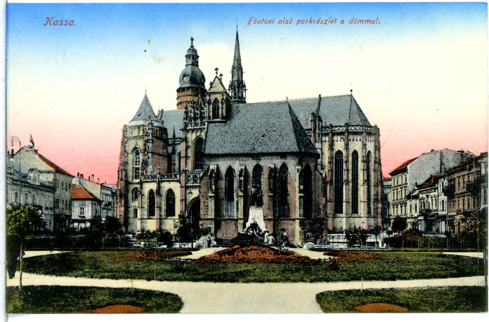 14668-Kassa-1912-Föutcai also parkreszlet a dommal-Brück & Sohn Kunstverlag