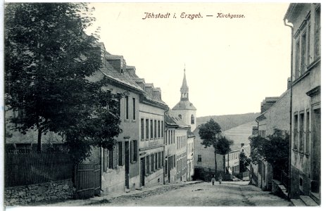 14420-Jöhstadt- Erzgeb.-1912-Kirchgasse-Brück & Sohn Kunstverlag