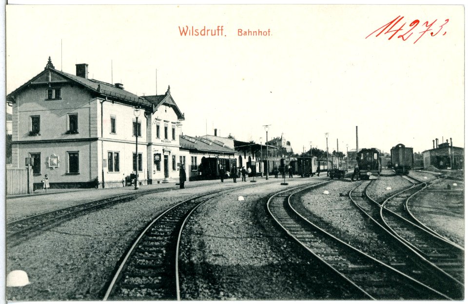 14273-Wilsdruff-1912-Bahnhof-Brück & Sohn Kunstverlag