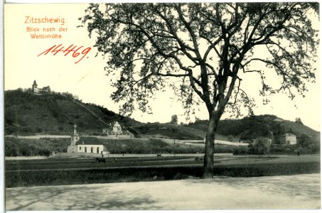 14469-Zitzschewig-1912-Zitzschewig mit Wettinhöhe-Brück & Sohn Kunstverlag