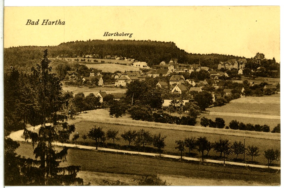 14783-Hartha-1912-Blick auf Bad Hartha-Brück & Sohn Kunstverlag