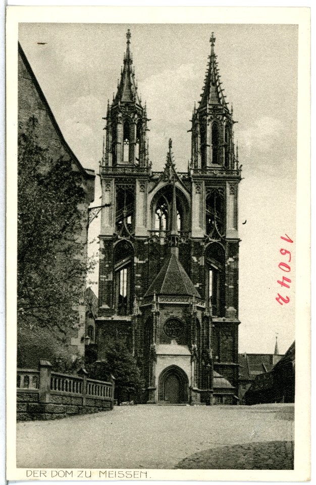 15042-Meißen-1912-Der Dom-Brück & Sohn Kunstverlag