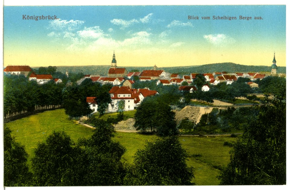 15286-Königsbrück-1912-Blick auf Königsbrück-Brück & Sohn Kunstverlag