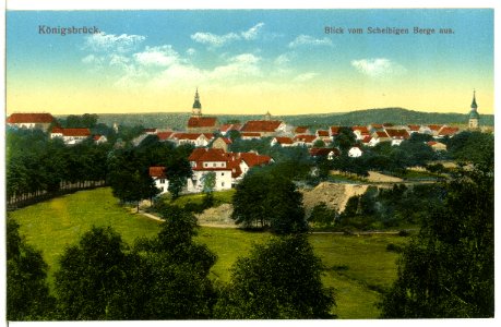 15286-Königsbrück-1912-Blick auf Königsbrück-Brück & Sohn Kunstverlag