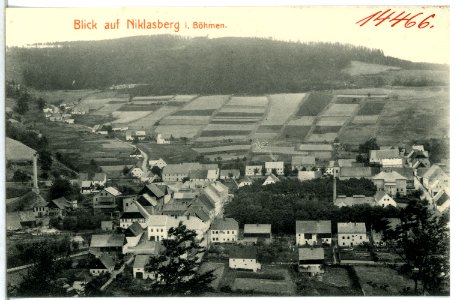 14466-Niklasberg-1912-Blick auf Niklasberg-Brück & Sohn Kunstverlag