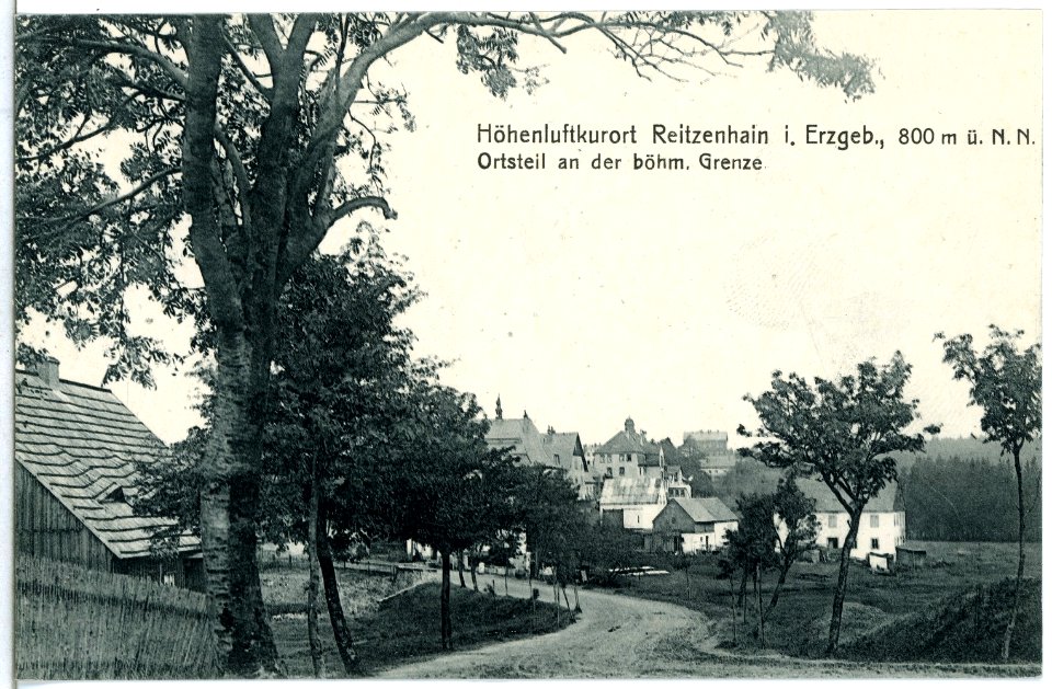 14458-Reitzenhain-1912-Blick auf Reitzenhain-Brück & Sohn Kunstverlag