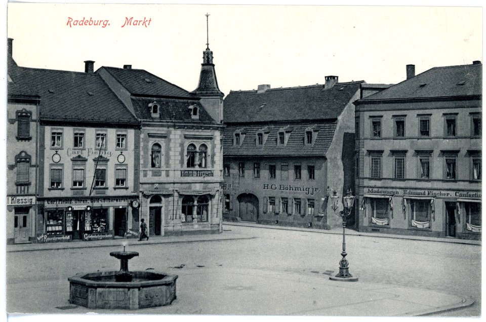 15653-Radeburg-1913-Markt-Brück & Sohn Kunstverlag