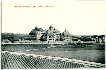 14633-Bischofswerda-1912-Königliches Lehrerseminar-Brück & Sohn Kunstverlag