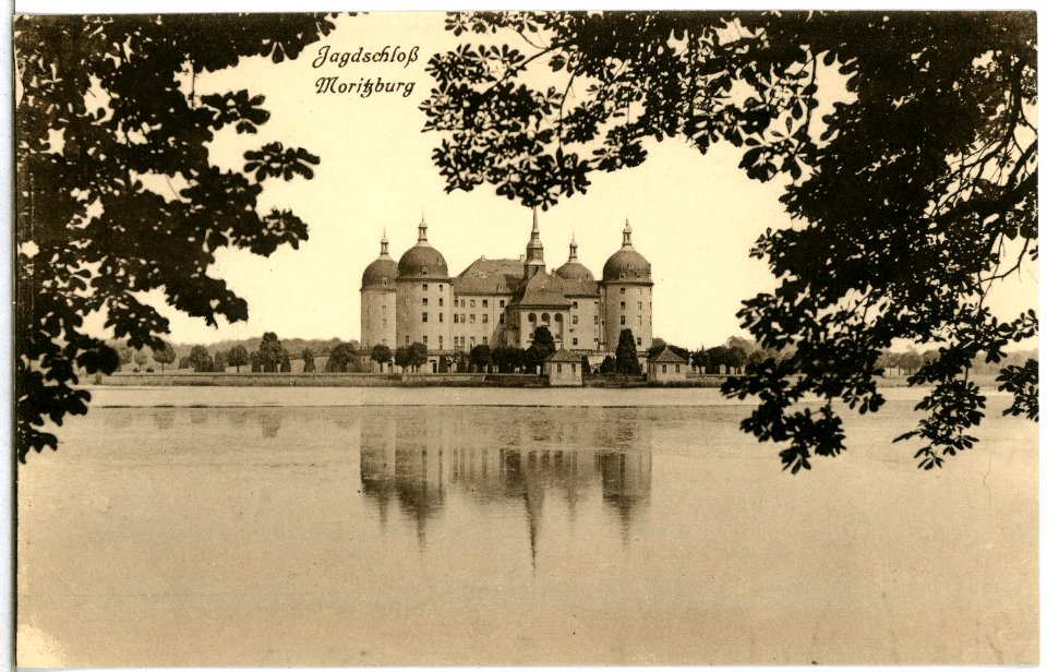 14825-Moritzburg-1912-Schloß-Brück & Sohn Kunstverlag