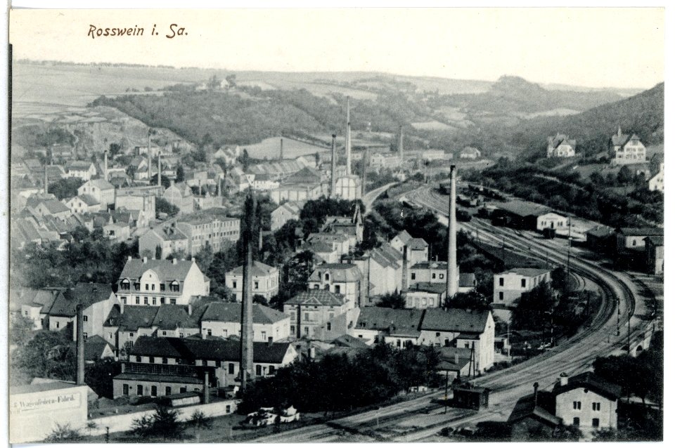 14437-Roßwein-1912-Blick auf Roßwein-Brück & Sohn Kunstverlag