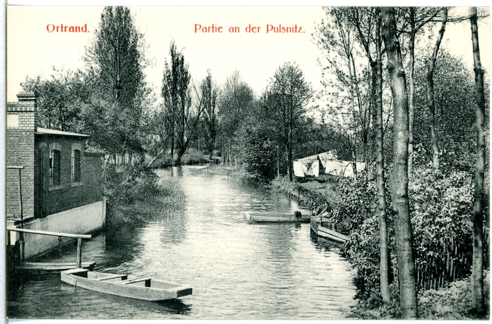 14652-Ortrand-1912-an der Pulsnitz-Brück & Sohn Kunstverlag
