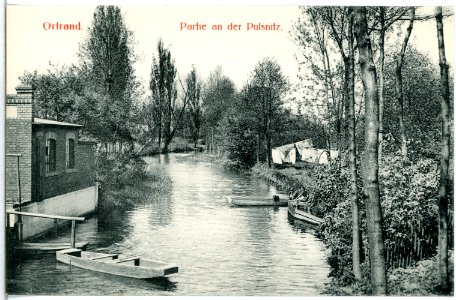 14652-Ortrand-1912-an der Pulsnitz-Brück & Sohn Kunstverlag