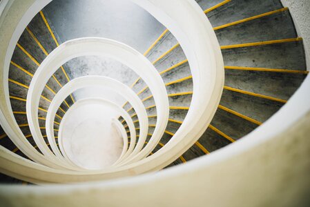 Architecture building stairs photo