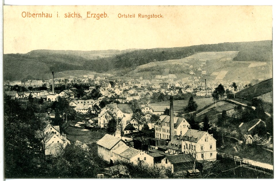 15064-Olbernhau-1912-Ortsteil Rungstock-Brück & Sohn Kunstverlag