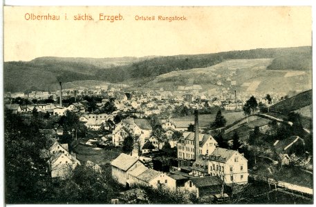 15064-Olbernhau-1912-Ortsteil Rungstock-Brück & Sohn Kunstverlag