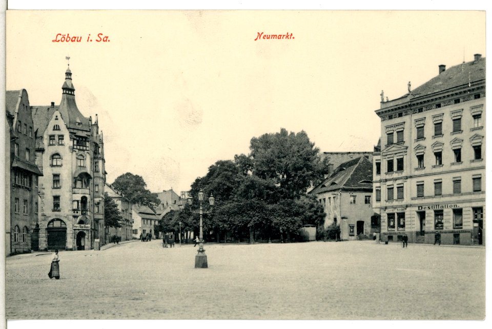 15255-Löbau-1912-Neumarkt-Brück & Sohn Kunstverlag