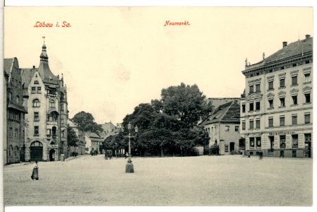 15255-Löbau-1912-Neumarkt-Brück & Sohn Kunstverlag