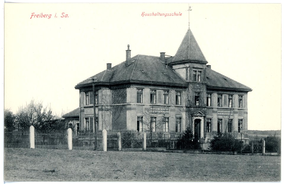 15668-Freiberg-1913-Haushaltungsschule-Brück & Sohn Kunstverlag