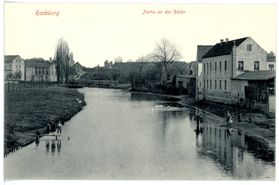 15650-Radeburg-1913-an der Röder-Brück & Sohn Kunstverlag