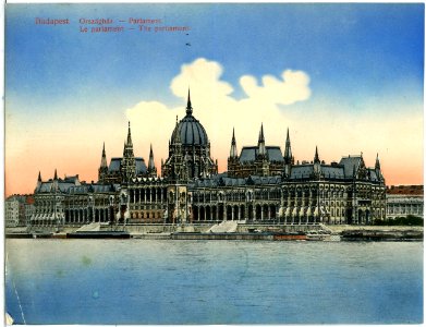 14213-Budapest-1912-Parlament-Brück & Sohn Kunstverlag