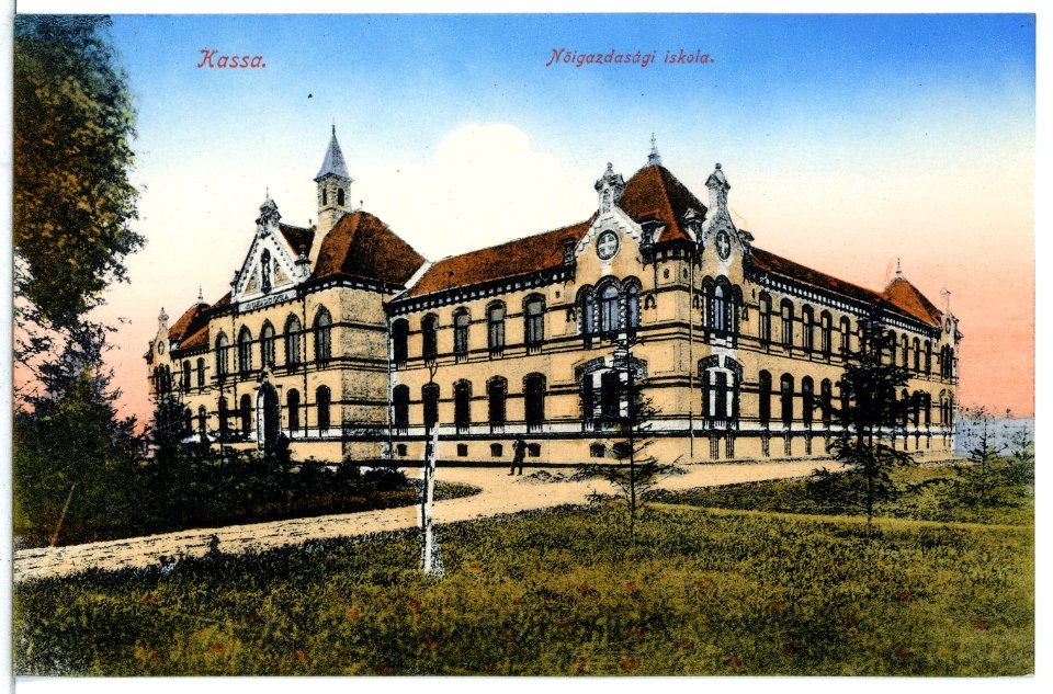 14666-Kassa-1912-Nöigazdasagi iskola-Brück & Sohn Kunstverlag