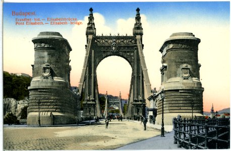 14197-Budapest-1912-Elisabethbrücke-Brück & Sohn Kunstverlag