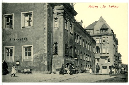 15671-Freiberg-1913-Rathaus-Brück & Sohn Kunstverlag