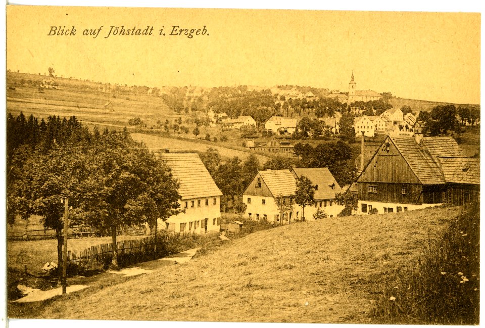 14418-Jöhstadt- Erzgeb.-1912-Blick auf Jöhstadt-Brück & Sohn Kunstverlag