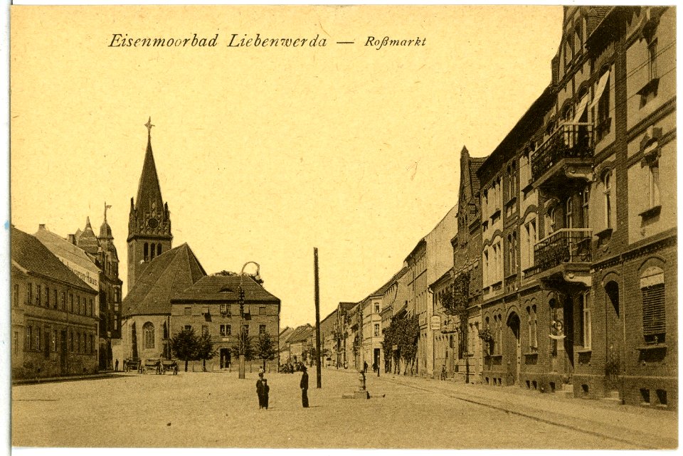 14226-Liebenwerda-1912-Roßmarkt-Brück & Sohn Kunstverlag