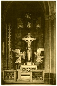 14381-Ossegg-1912-Totenkapelle in der Stiftskirche-Brück & Sohn Kunstverlag