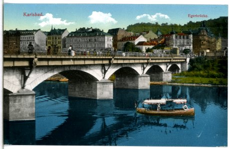 14479-Karlsbad-1912-Egerbrücke-Brück & Sohn Kunstverlag