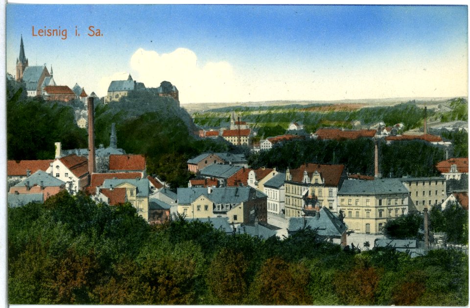 14251-Leisnig-1912-Blick auf Leisnig-Brück & Sohn Kunstverlag