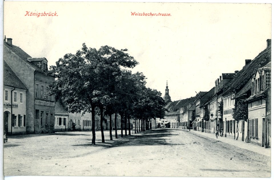 14927-Königsbrück-1912-Weißbacherstraße-Brück & Sohn Kunstverlag