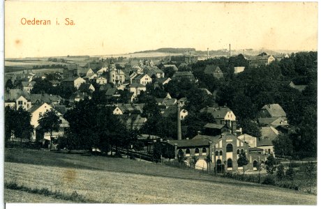 14249-Oederan-1912-Blick auf Oederan-Brück & Sohn Kunstverlag