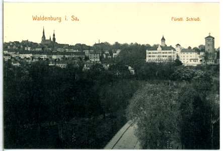 14233-Waldenburg-1912-Schloß-Brück & Sohn Kunstverlag