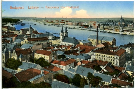14194-Budapest-1912-Panorama-Brück & Sohn Kunstverlag