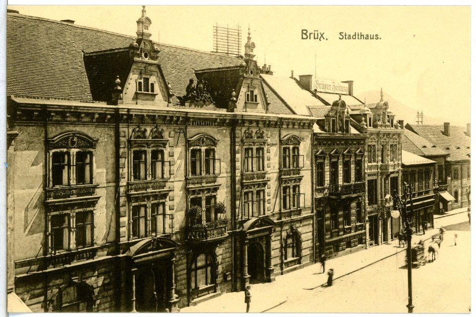 14409-Brüx-1912-Stadthaus-Brück & Sohn Kunstverlag