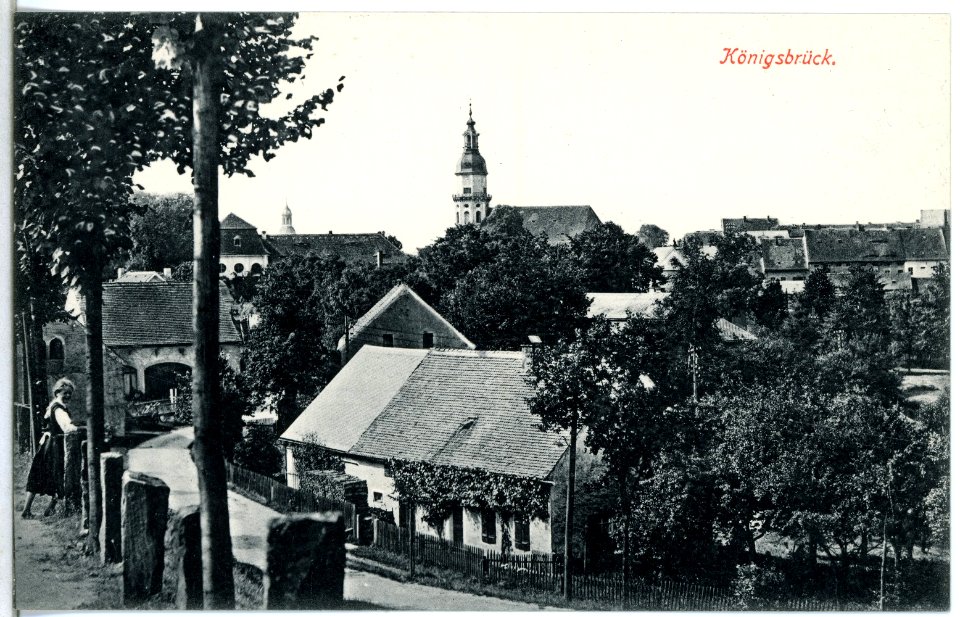 14923-Königsbrück-1912-Blick auf Königsbrück-Brück & Sohn Kunstverlag