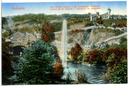 14196-Budapest-1912-Gerhardusdenkmal-Brück & Sohn Kunstverlag