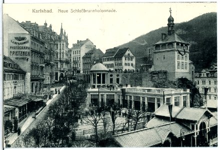 14542-Karlsbad-1912-Neue Schloßbrunn - Kolonade-Brück & Sohn Kunstverlag photo