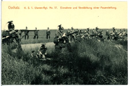 14802-Oschatz-1912-Einnahme und Verstärkung einer Feuerstellung-Brück & Sohn Kunstverlag