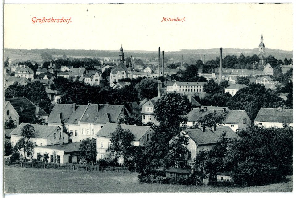 15026-Großröhrsdorf-1912-Mitteldorf-Brück & Sohn Kunstverlag