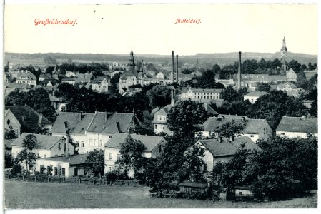 15026-Großröhrsdorf-1912-Mitteldorf-Brück & Sohn Kunstverlag