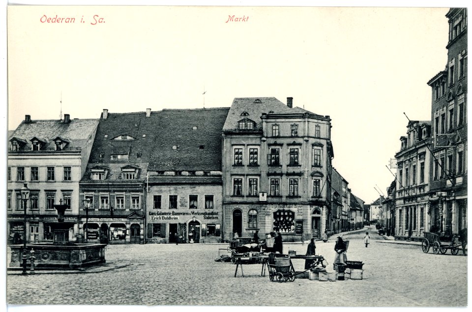 15626-Oederan-1913-Markt-Brück & Sohn Kunstverlag