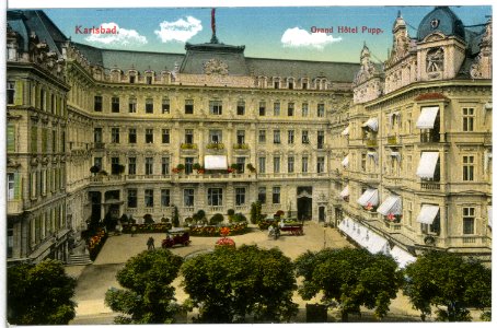 14484-Karlsbad-1912-Grand Hotel Pupp-Brück & Sohn Kunstverlag