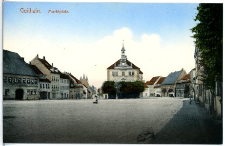 14931-Geithain-1912-Marktplatz-Brück & Sohn Kunstverlag