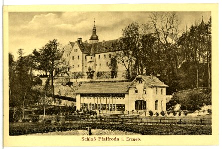 15070-Pfaffroda-1912-Schloß Pfaffroda-Brück & Sohn Kunstverlag