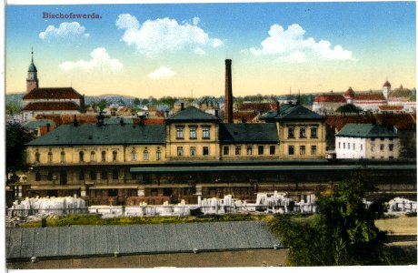 14699-Bischofswerda-1912-Bahnhof-Brück & Sohn Kunstverlag