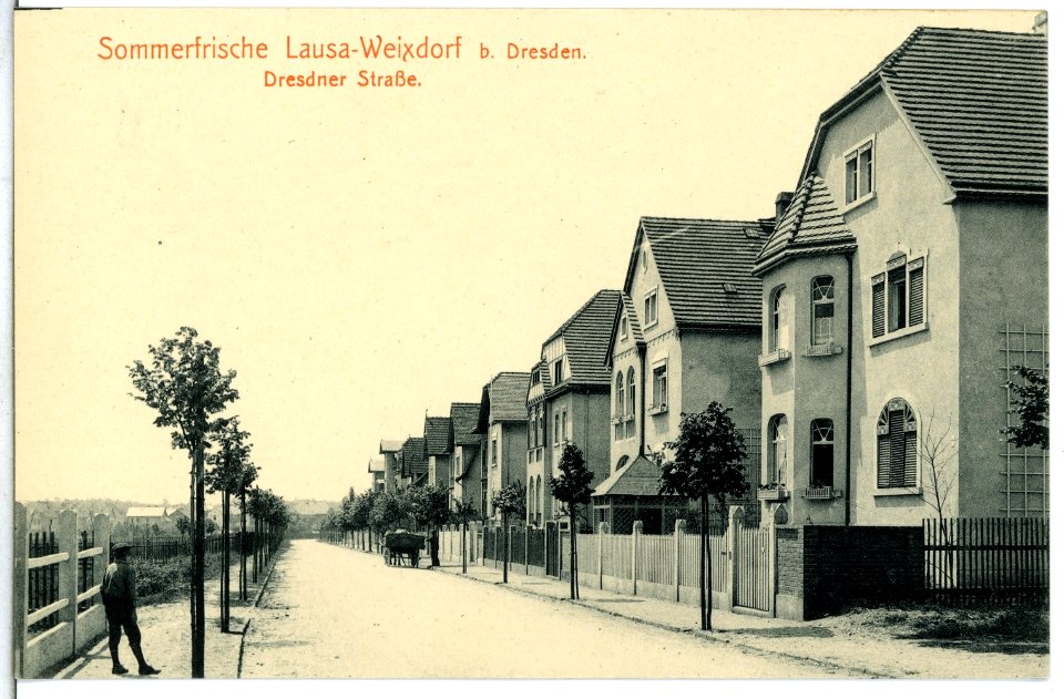 14739-Weixdorf-1912-Dresdner Straße-Brück & Sohn Kunstverlag