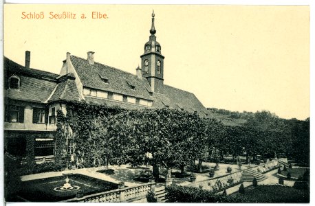 14685-Seußlitz-1912-Schloß-Brück & Sohn Kunstverlag